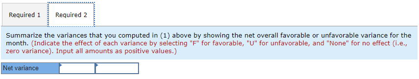 below: Flexible Budget Actual Sales (8,000 pools) Variable expenses: Variable cost of