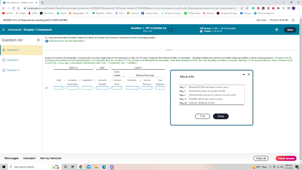 Do Homework Chapter 1 Home x CD + mylab.pearson.com/Student/PlayerHomework.aspx?homeworkid-628506614&questionid-2&flushed-true&cld-7014908&back-https://mylab-pearson.com/Student/DoAssignments.aspx?w_access_status-opted-in... KsAnime-Watch.. Twitch Campus