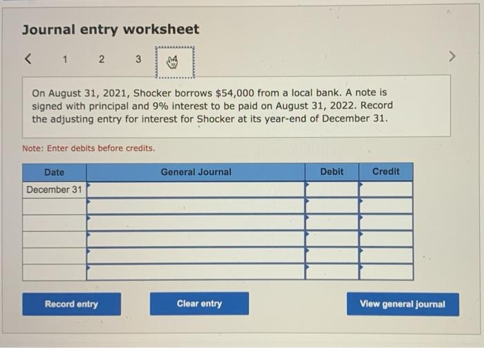 credited. Record the adjusting entry for deferred revenue at its year-end of