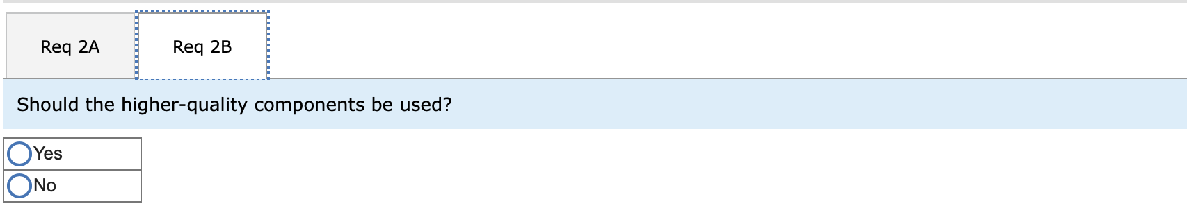 Price, and Volume [LO2-4] [The following information applies to the questions displayed