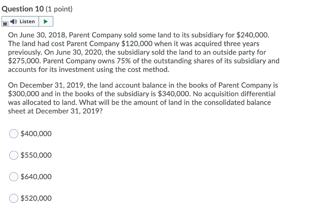 cost method to account for its investment in Y Inc. What effect