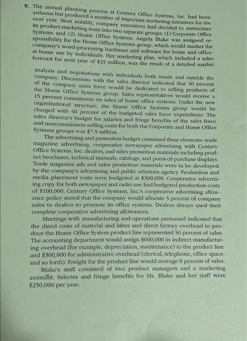 in problem # 9 of the Chapter 2 problem set (see below),