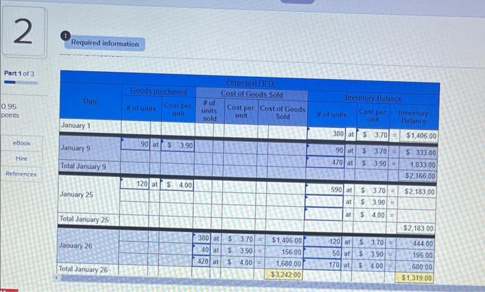 (5-7) [The following information applies to the questions displayed below.] A company