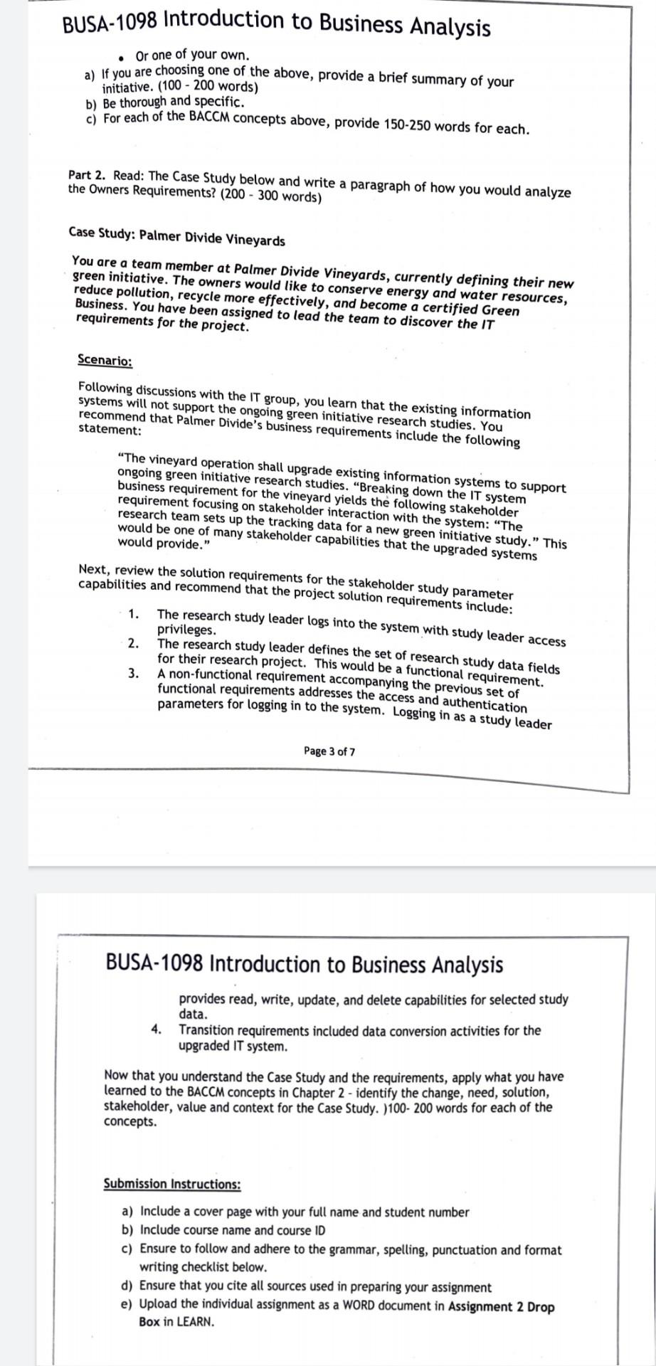 - Chapter 2 This is an individual assignment, therefore, collaboration with anyone