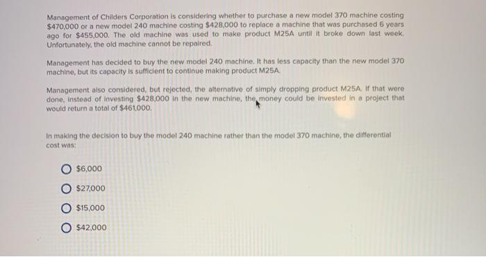 over another is called an opportunity cost. True False