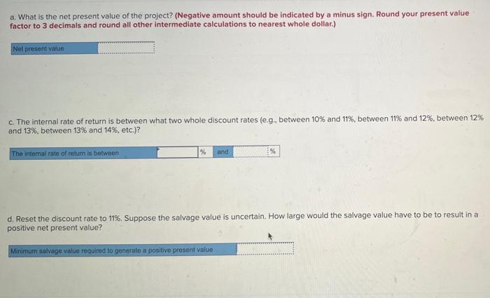 create your own worksheet version of Example E and Exhibit 14-8 in