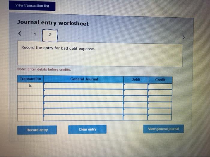 Inc., recorded credit sales of $1,300,000. Based on prior experience, it estimates