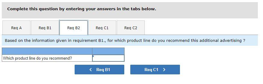 follows. Sales Variable costs as a percentage of sales Fixed costs traceable