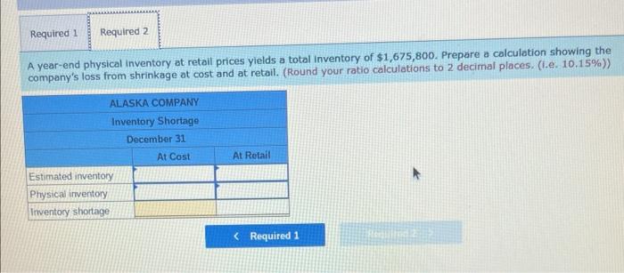of goods purchased Beginning inventory, January 1 At Cost $ 471,350 3,276,030