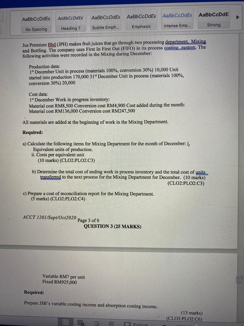 AaBbCcDdEe AaBbCcDdEe AaBbCcDdEe AaBbCcDdEe AaBbCcDdEe No Spacing Heading 7 Subtle Emph... Emphasis