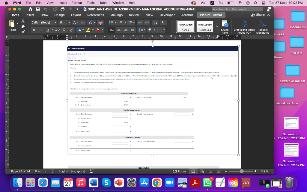 Word File Edit View Insert Format Tools Table Window Help Q Tue