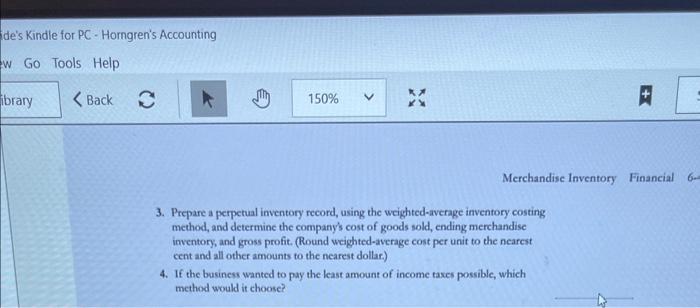 is used unless stated otherwise. Learning Objectives 2, 3 P-F:6-33B Accounting for