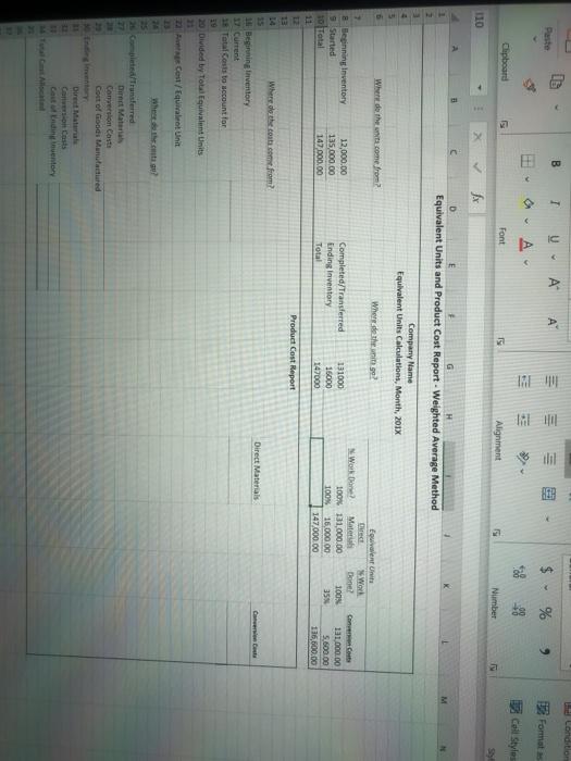 produces oil products that pass through two sequential departments. All the materials
