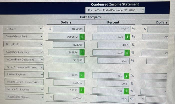 competitors. All balance sheet data are as of December 31, 2020, and
