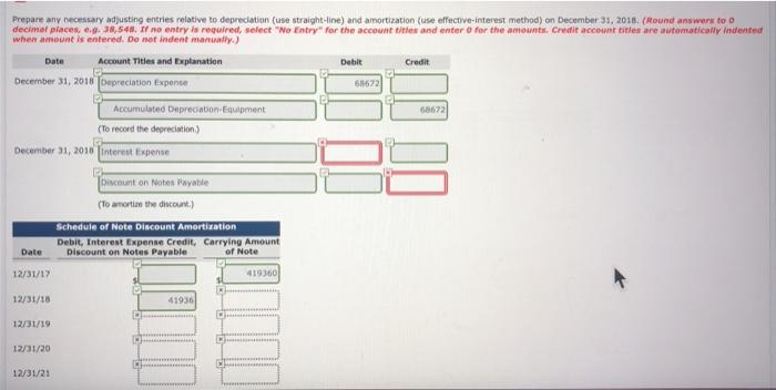 a computer from Plato Corporation by issuing a $614,000 zero-interest-bearing note, payable