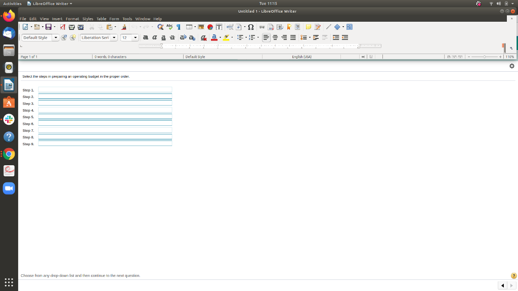labor costs, then indirect manufacturing costs, and complete the schedule by calculating