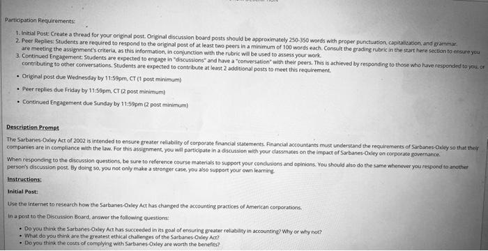 punctuation, capitalization, and grammar. 2. Peer Replies Students are required to respond
