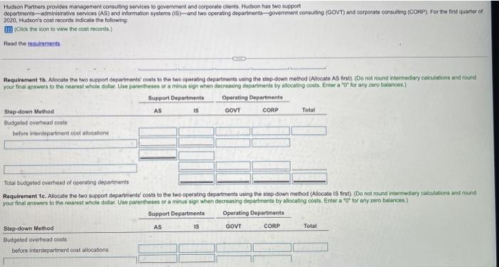 5 (budgeted computer time). Step Budg bl B C D E F