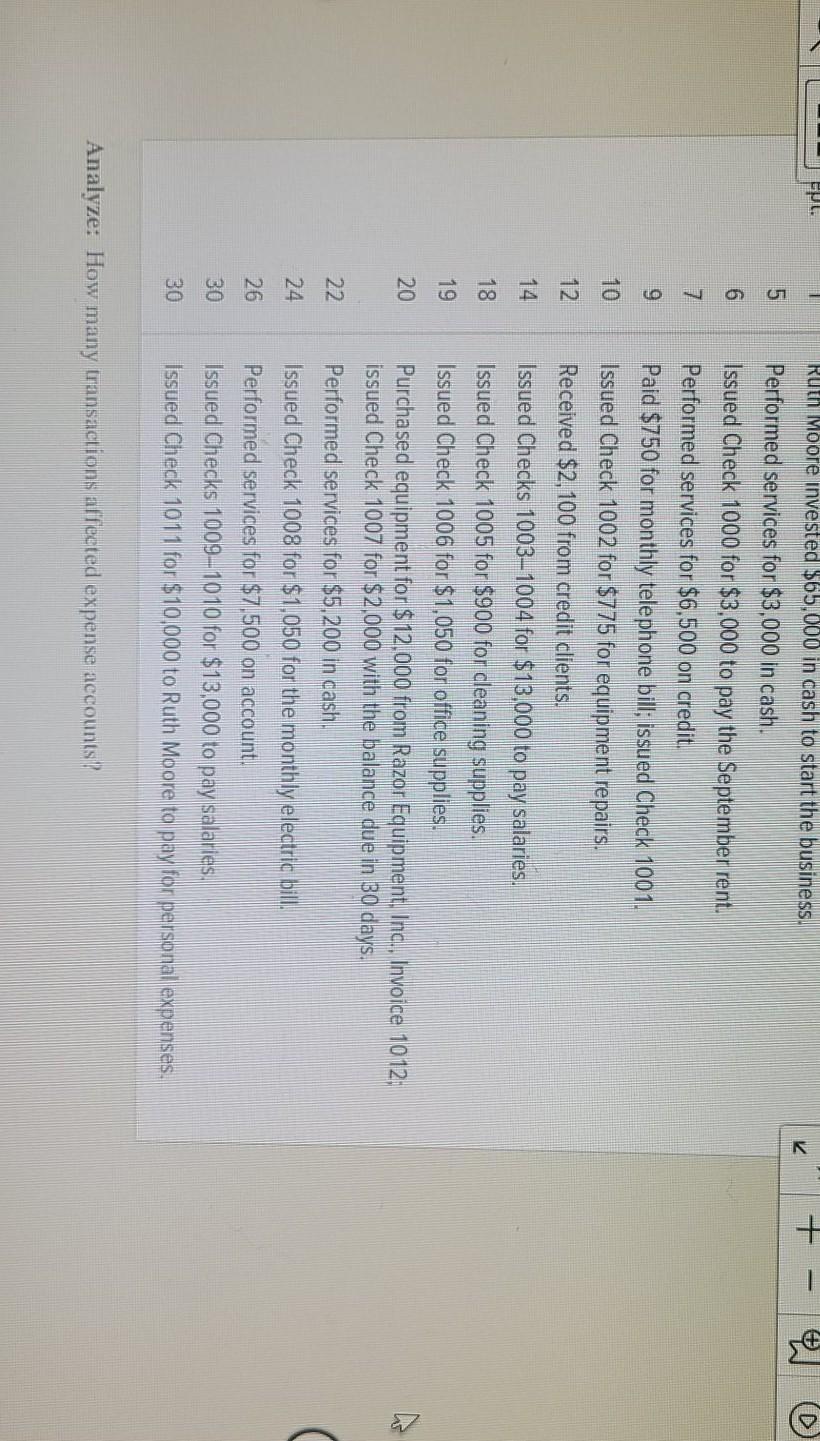 took place at Moore Building Cleaning Service during September 2019. This firm