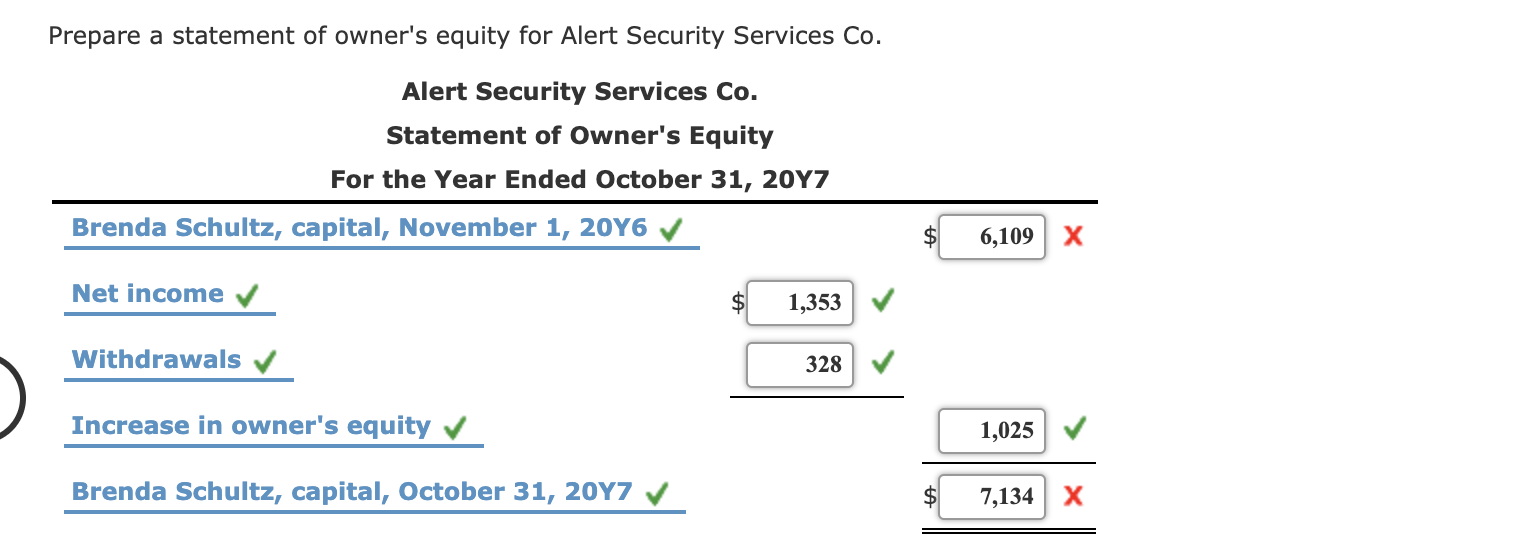 For the Year Ended October 31, 20Y7 Adjusted Trial Balance Income Statement