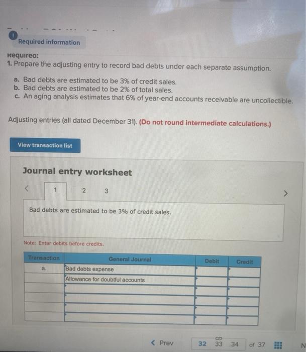 LO P2, P3 [The following information applies to the questions displayed below.]