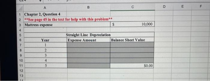 A 1 Chapter 2, Question 4 B 2 **See page 45 in