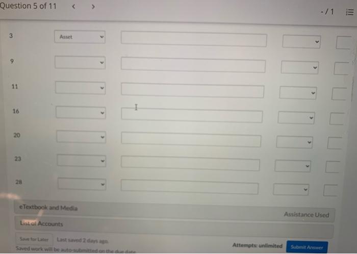 in her first month of business, are as follows. Jan. 2 Invested