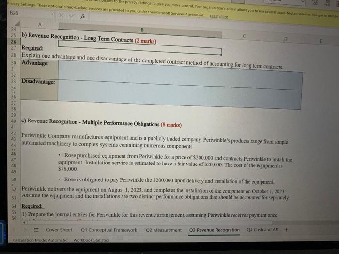 use several cloud backed services You get to decide whe Privacy Settings.