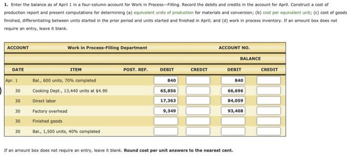 of processing soup, which requires the cooking and filling processes. Materials are
