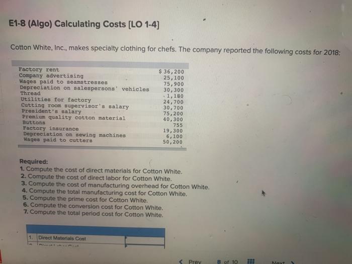 whether each of the following businesses would most likely be classified as