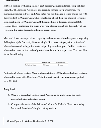 (continuation of 5-29). (LO 4) Hanley asks his assistant to collect details