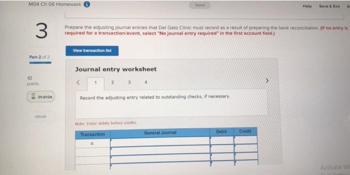 Submit [The following information applies to the questions displayed below) Del Gato