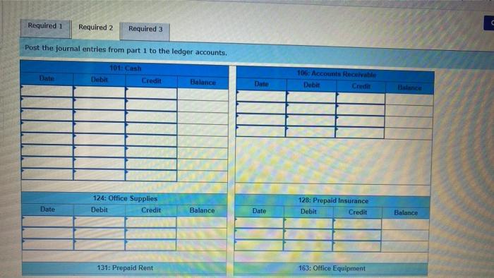 called Venture Consultants and completed the following transactions in March. March 1