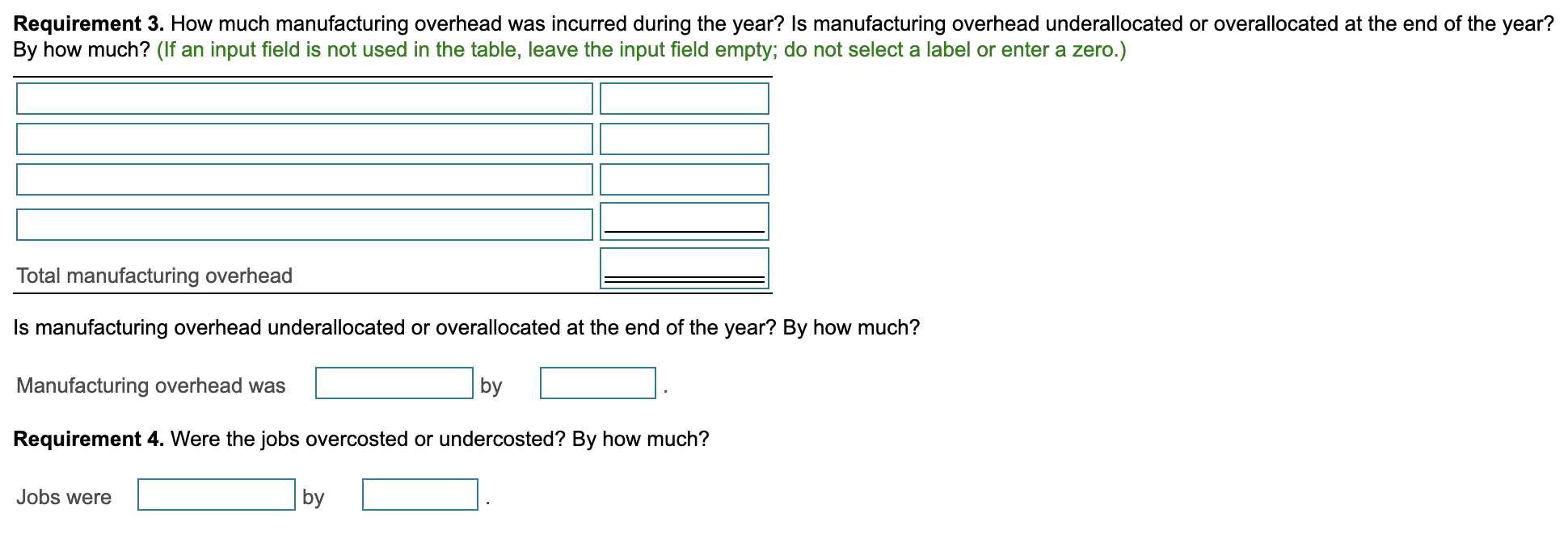 on manufacturing plant and equipment $ 475,000 Property taxes on plant Sales