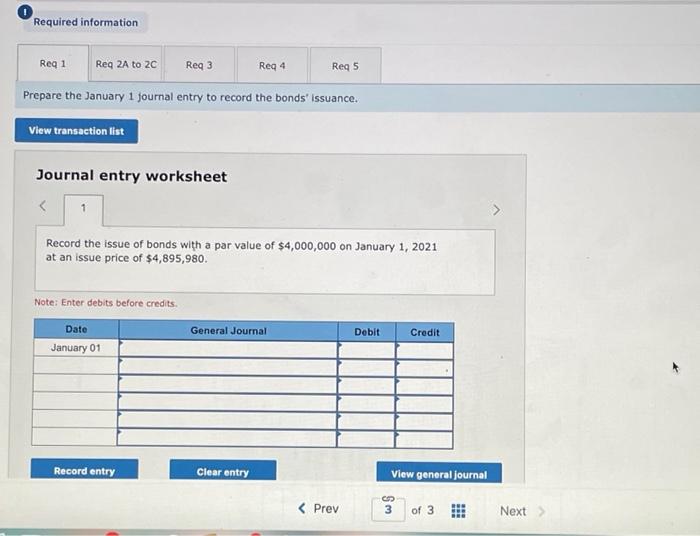 following information applies to the questions displayed below.] Hillside issues $4,000,000 of