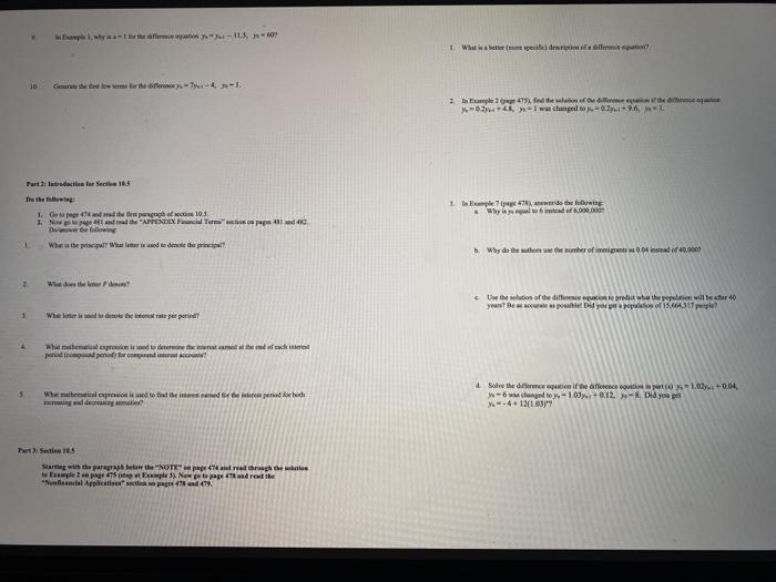 What letter is used to denote the principal? 2. What does the