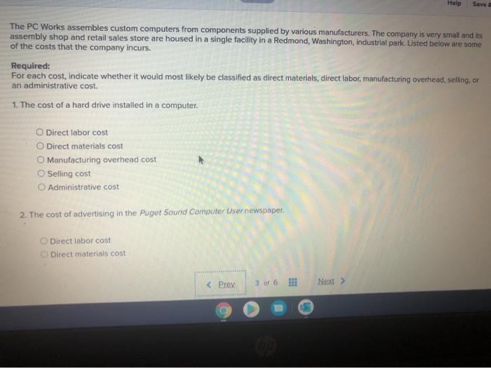 Help Save The PC Works assembles custom computers from components supplied by