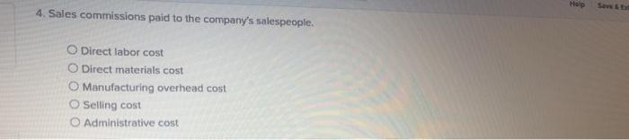 Washington, industrial park. Listed below are some of the costs that the