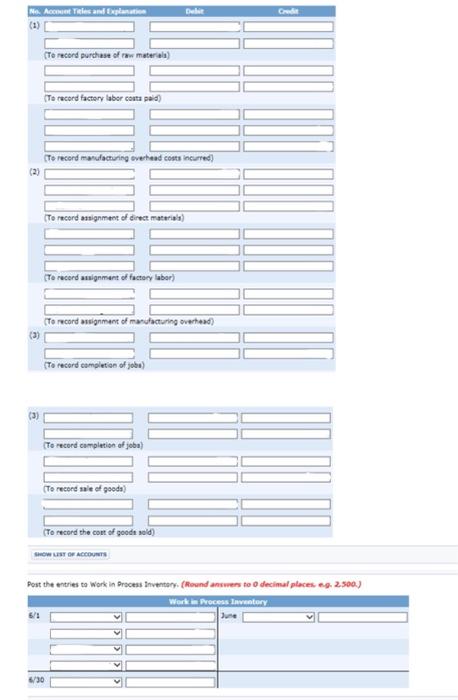 for Case Inc. contains the following data. Raw Materials Inventory Work in