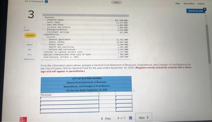 Ch 2 Homework Sever Help Seve & Exit Submit Check my work