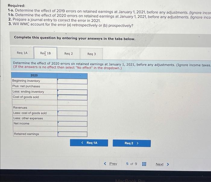 by the following amounts: 2019 understated by 2020 overstated by $132,000 174,000