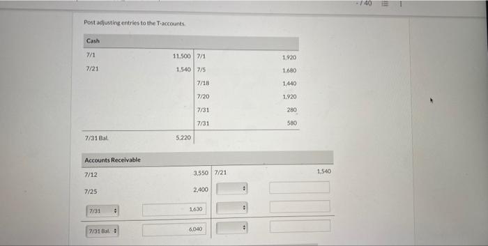 a 1-year insurance policy effective July 1. 12 Billed customers $3.550 for