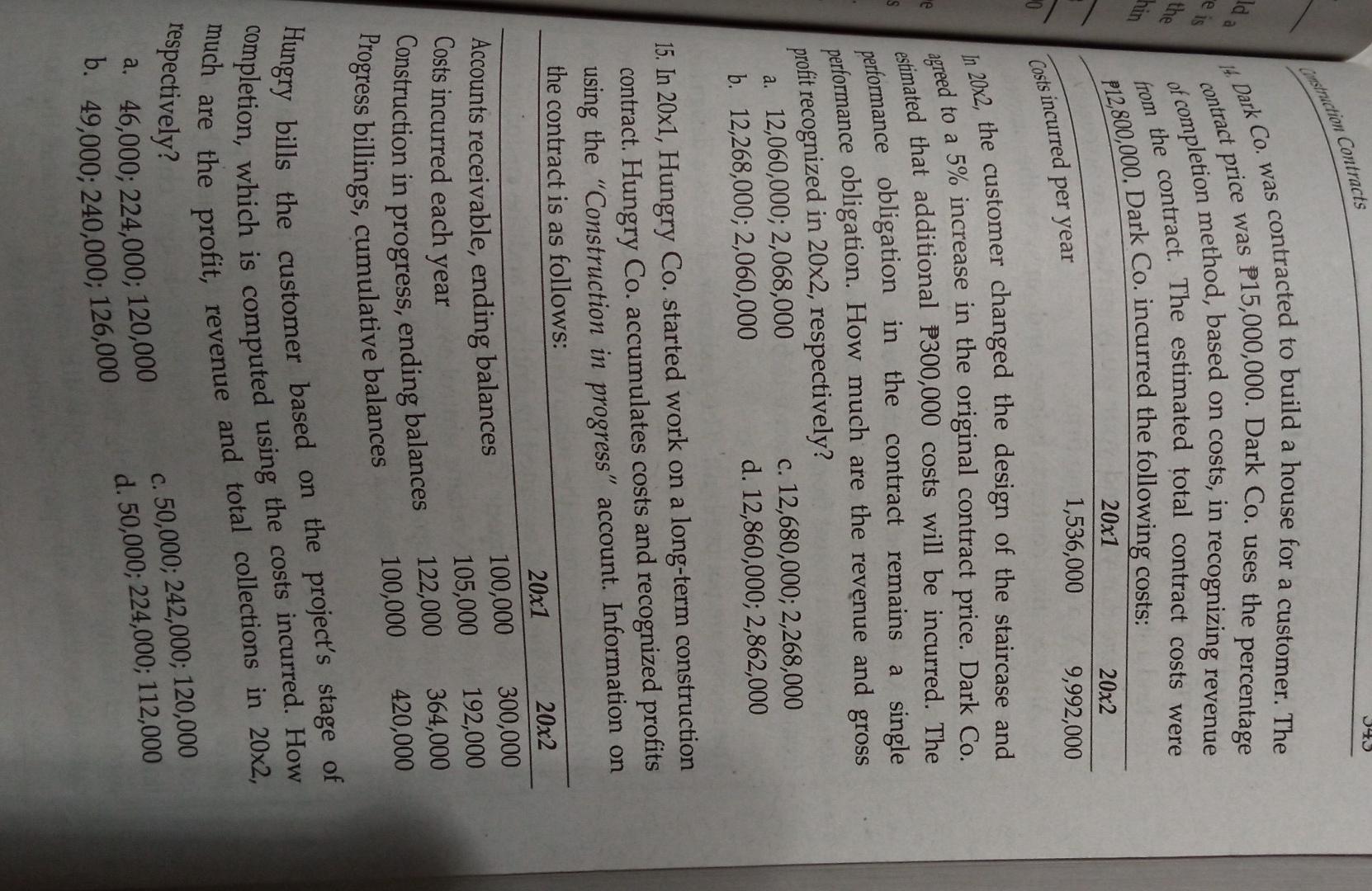 ld a e is the hin e S Construction Contracts 14. contract