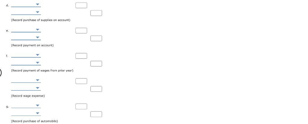 Equipment 795,000 Retained Earnings, 12/31/2018 462,375 During 2019 the following transactions occurred: