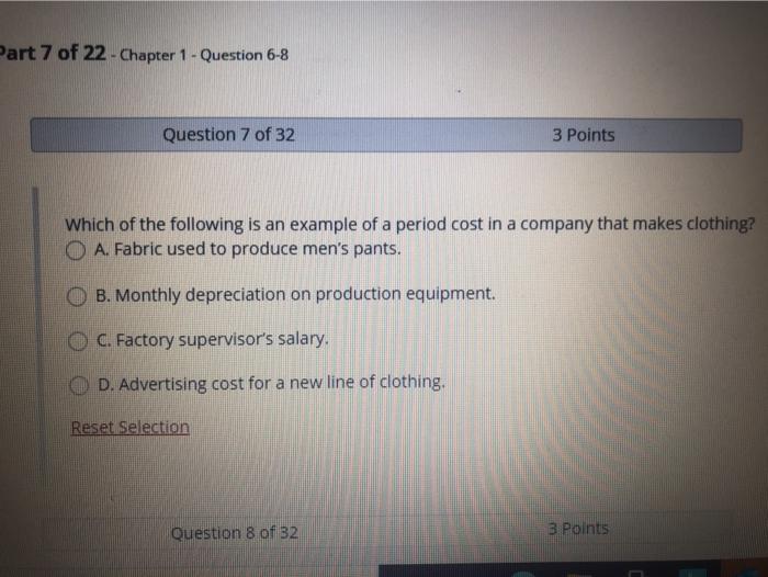 Part 7 of 22 - Chapter 1 - Question 6-8 Question 7