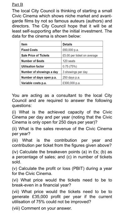 (B). Answer both parts. Part A Henry Ford had some innovative ideas