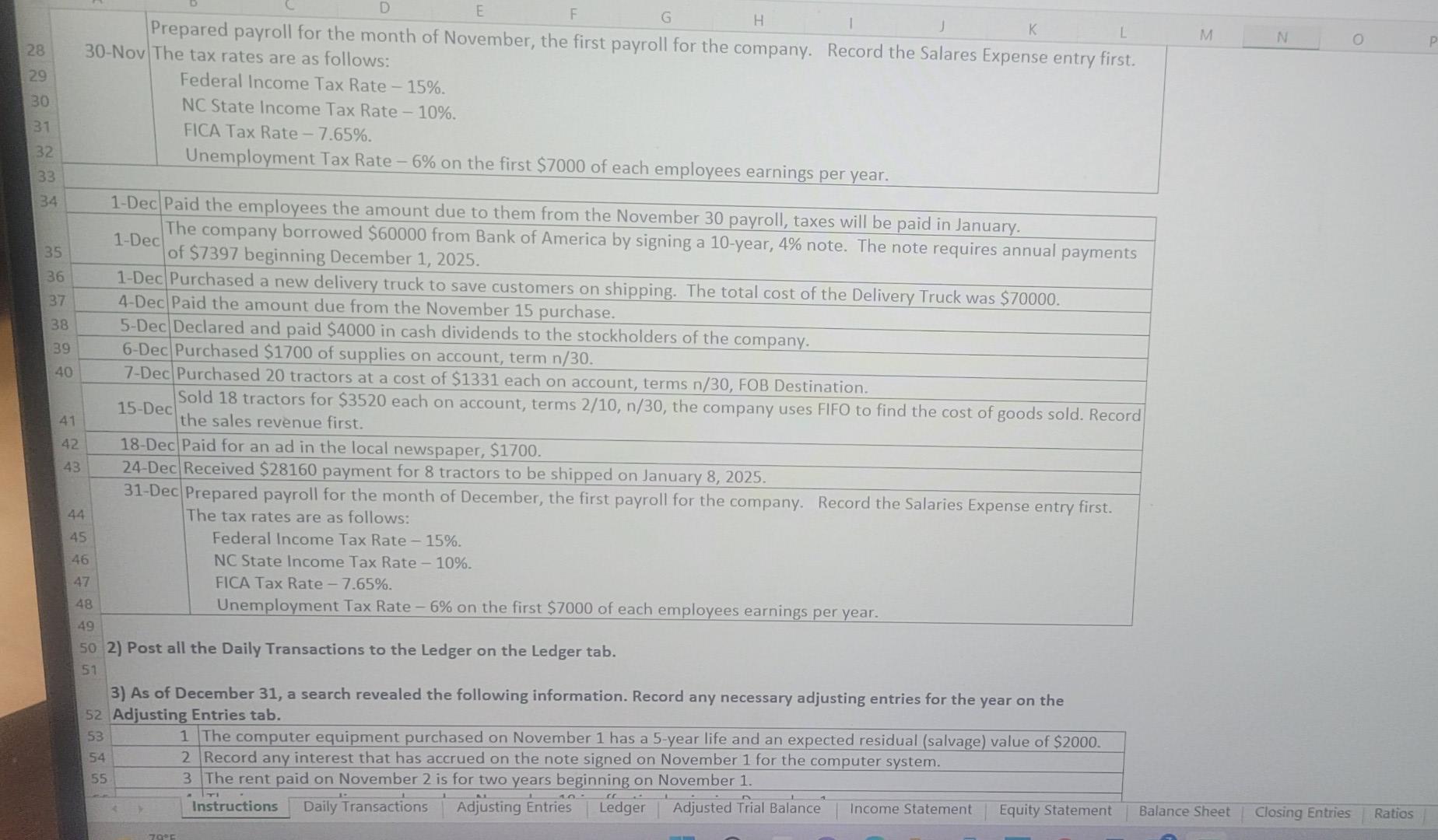 N Company Information & Summary of Significant Account Policies 2 Lawn King