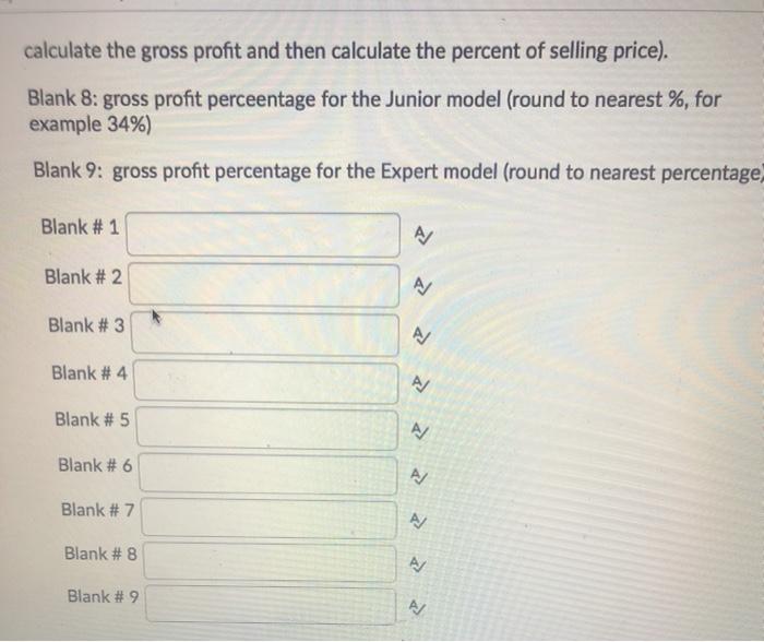 Direct Material cost per unit $ 92 $ 115 Direct Labor cost