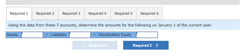 of Transactions Using T-Accounts and Interpreting the Current Ratio as a Manager