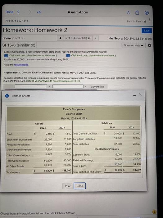 Done < HFT4474 B52 1211 AA Homework: Homework 2 Score: 0 of